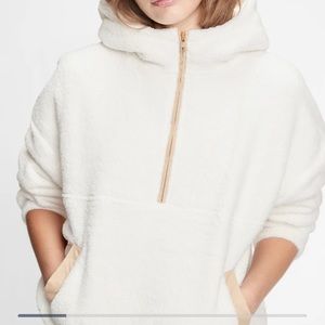 Sherpa Half Zip Hoodie